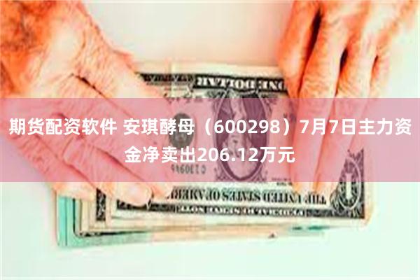 期货配资软件 安琪酵母（600298）7月7日主力资金净卖出206.12万元