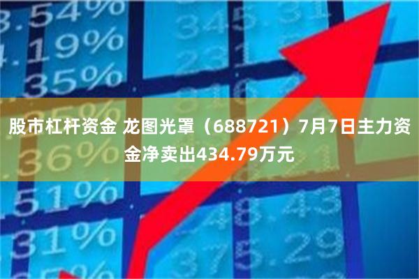 股市杠杆资金 龙图光罩（688721）7月7日主力资金净卖出434.79万元