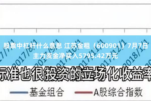 股票中杠杆什么意思 江苏金租（600901）7月7日主力资金净买入5795.42万元