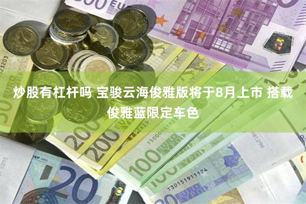炒股有杠杆吗 宝骏云海俊雅版将于8月上市 搭载俊雅蓝限定车色