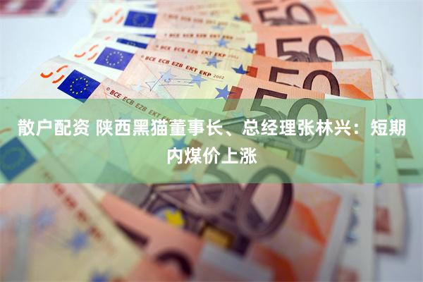 散户配资 陕西黑猫董事长、总经理张林兴：短期内煤价上涨
