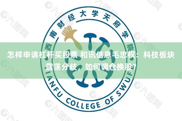 怎样申请杠杆买股票 和讯信息毛忠权：科技板块震荡分歧，如何调仓换股？