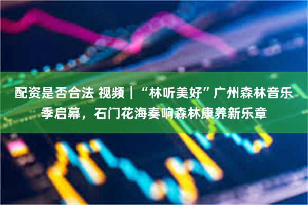 配资是否合法 视频｜“林听美好”广州森林音乐季启幕，石门花海奏响森林康养新乐章